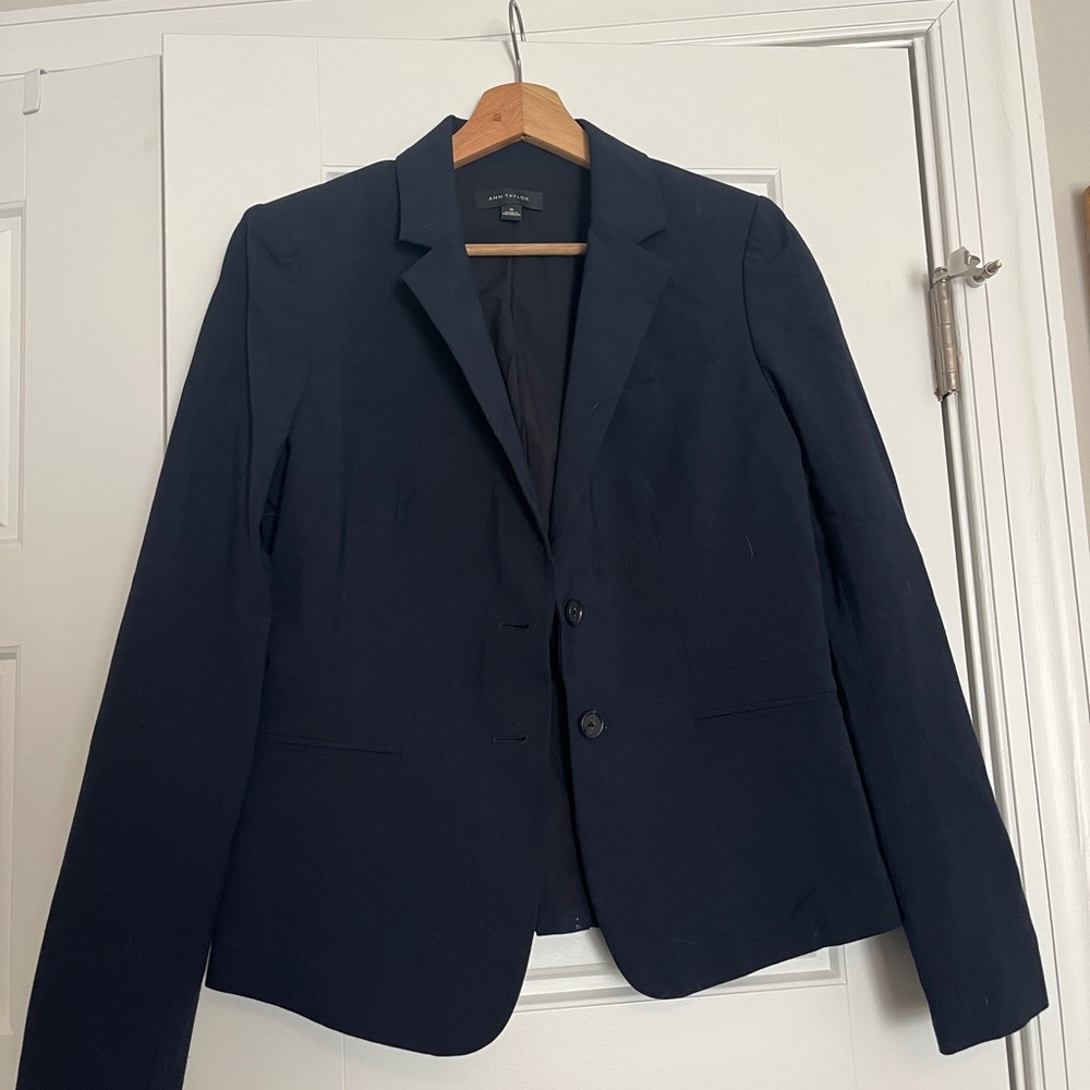 Ann Taylor Navy Blazer